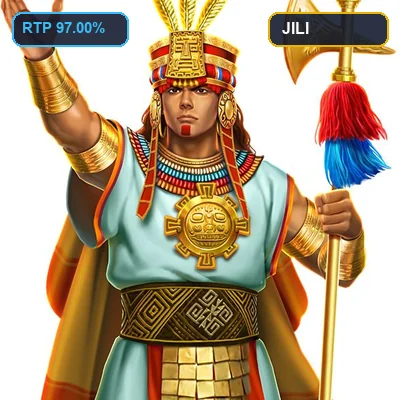Golden Empire JILI slot game card with Megaways elimination